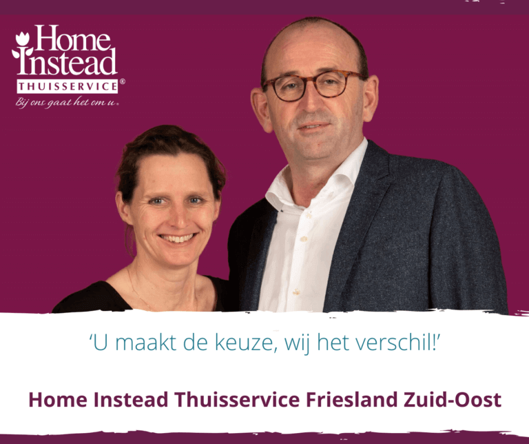 Home Instead Thuisservice Friesland Zuid-Oost heeft tijd en aandacht voor senioren